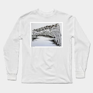 Creek Street, Ketchikan, Alaska Long Sleeve T-Shirt